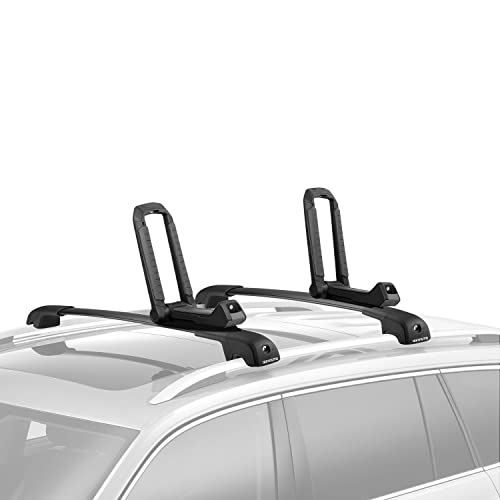 Issyauto Car Roof Rack Cross Bars Compatible With 2017-2023 Atlas With Raised Side Rails, Aluminum Crossbars With Anti-Theft Locks #TOP7