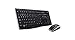 Logitech 920-004536 MK270 Wireless Keyboard/Mouse Combo - 2.4 GHz - Black (Renewed)