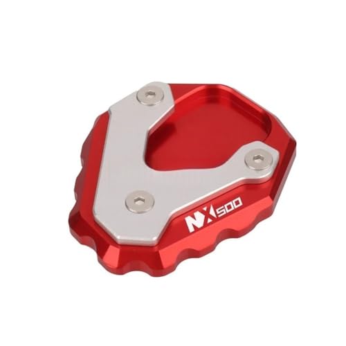 Extension béquille latérale CNC pour stabiliser la NX500 en camping