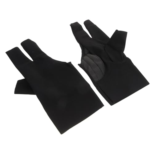 HANABASS Gloves for Men Left Hand Snooker Sports Gloves Breathable Polyester Elastic Fit