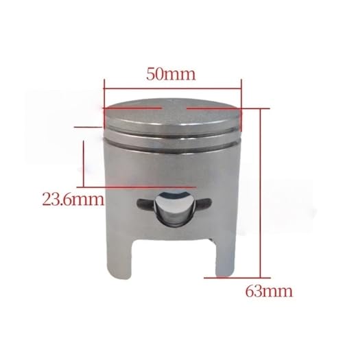 Kit piston 50mm haute compression pour moteur AX100 JinCheng