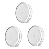 HOMSFOU 3 Piezas iluminación del armario lampara usb recargable lampara...