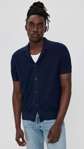 Club Monaco Men's Boucle Camp Collar Sweater2