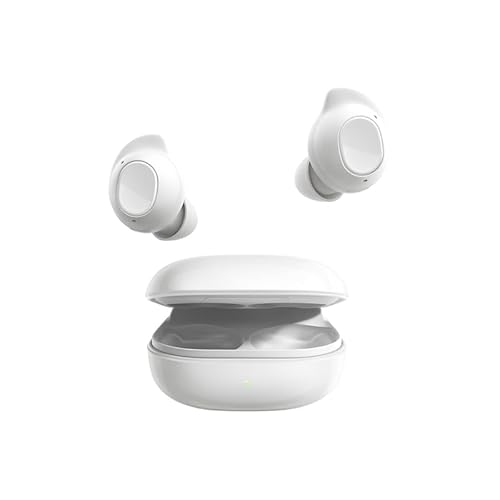 SAMSUNG Galaxy Buds Fan Edition(FE) SM-R400, Active Noise-Cancelling, Wireless Bluetooth v5.2 Earbuds, Android 8.0 and Up – (White)