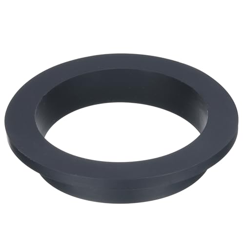 MECCANIXITY T Type Rubber Grommet Mount Dia 80mm ID 73mm Seal Protection Flexible Hole Plugs for Cable Pipe Black