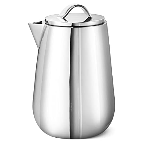 Georg Jensen Jarra de leche de acero inoxidable, plata, talla única Cover