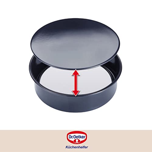 Dr. Oetker Enamel Round Cake With Removable Bottom, Pro Series, 10-Inch #TOP3