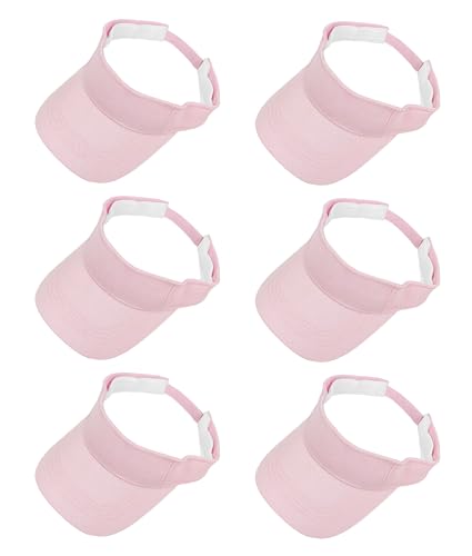 6 Pack Sombreros Visera para Mujer Ajustables miniatura 1