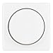 Produktbild REV Quadro, Dimmer Abdeckung, Drehknopf für Regler, weiss