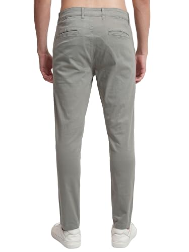 Image of Highlander Men's Slim Fit Formal Trousers | Ankle Length |Smart Trousers for Men | Chino Trousers for Men|Elegant Design | Comfortable Fabric for Daily Work & Formal Occasions