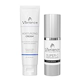 Vibriance Brilliance Boost Bundle | Super C Serum and Moisturizing Cream for Mature Skin | Hydrates, Firms, Lifts, Targets Wrinkles, Age Spots | Hydrating, Fast-Absorbing Skincare Set