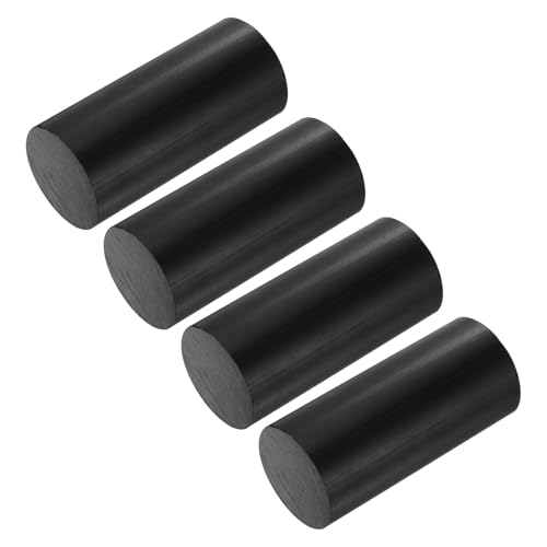 Image of MECCANIXITY ABS Plastic Rod Round Solid Bar 45 mm x 100 mm Black for DIY Model Material, Architectural Model Making, DIY Sand Table, Pack of 4
