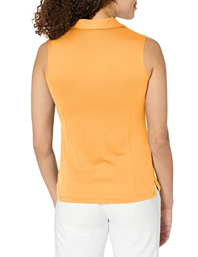 Image of PGA Tour Women's Petite Airflux Sleeveless Polos