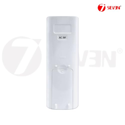 Image of 7SEVEN Compatible with Lloyd AC Remote Control Model 36F Suitable for Split and Window 1 1.5 2 Ton Air Conditioner Remote - Match Each Keys Exactly to Replicate Genuine Remote Function