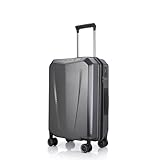 Rare Rabbit Gallardo Cabin Size Carbon Fibre Hard Trolley Bag Polycarbonate Antiscratch Travel Suitcase with 8 Silent Wheels and a Sturdy TSA Lock - Luggage for Men &amp; Women Amazon Deal