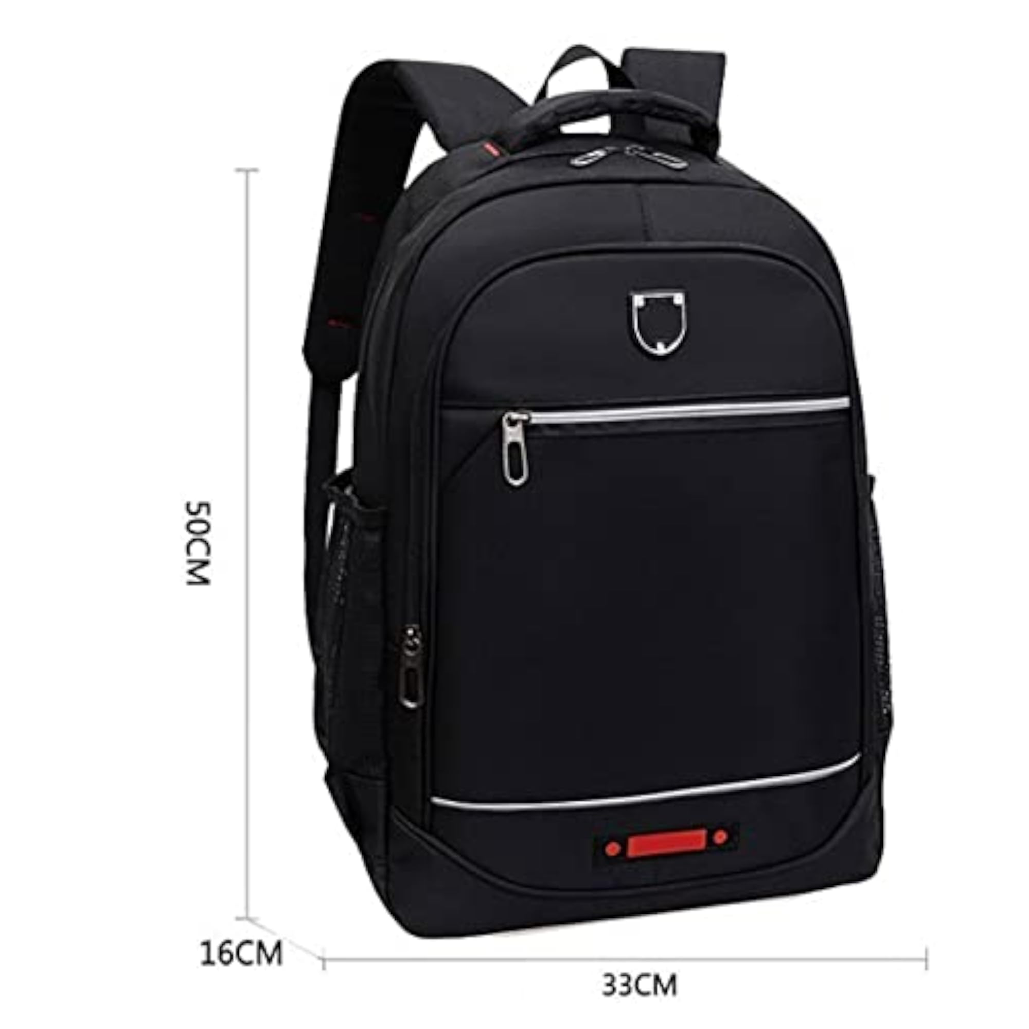 Men's Lightweight Waterproof Nylon Business Backpack, Casual Design