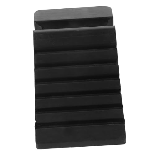 HEALEEP Calzo De Rueda De Caucho Antideslizante Portátil para Coche Camión Remolque Resistente y Seguro Bloqueo De Neumático para Estacionamiento Pendientes Diseño y Ligero