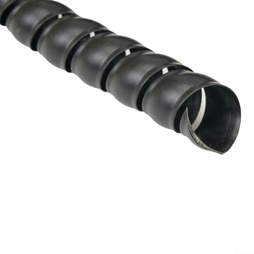Tubo protector de alambre enrollado en espiral para mangueras hidráulicas, protección de cables (D10 mm)