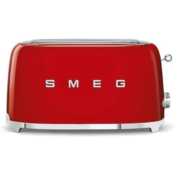 Smeg TSF02RDEU grille-pain 6 4 part(s) 1500 W Rouge