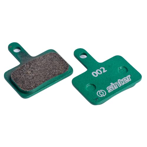 Sinter Disc Brake Pads - 002 Shimano B Green S2032 - Single Pair Metal Can Carded 2022: Green One Size - Image 2