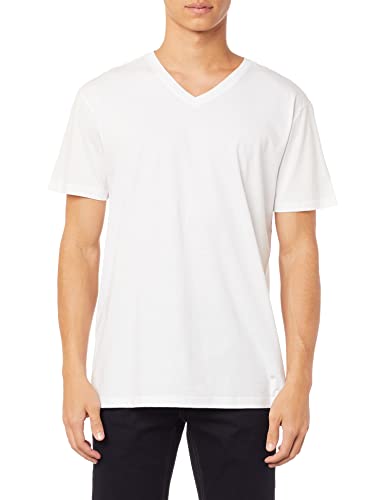 T-Shirt Pima Gola V, Oficina Reserva, Masculino, Branco, G