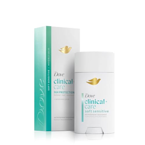 Dove Clinical + Care Soft Sensitive Antiperspirant Stick 2.6 oz