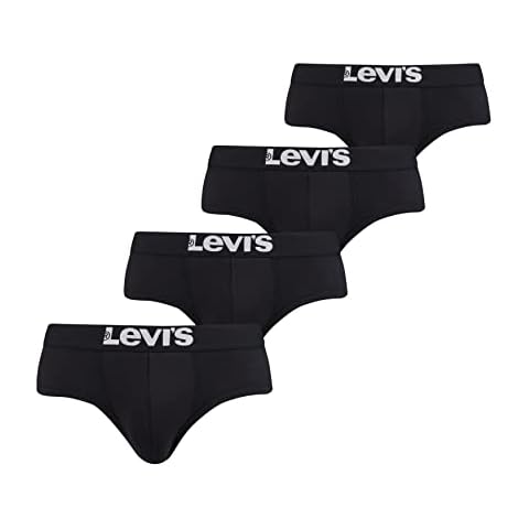 Levi's Briefs Noir M (Lot de 4) Cover