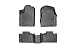 WeatherTech Custom Fit FloorLiner for Durango/Grand Cherokee - 1st & 2nd Row (Black)