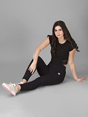 Image of Women High Rise Gym Wear Tights Stretchable Yoga Pants Fitness Leggings Gym Pants Multipurpose Slim Fit Track Pant Workout Active Wear Lower