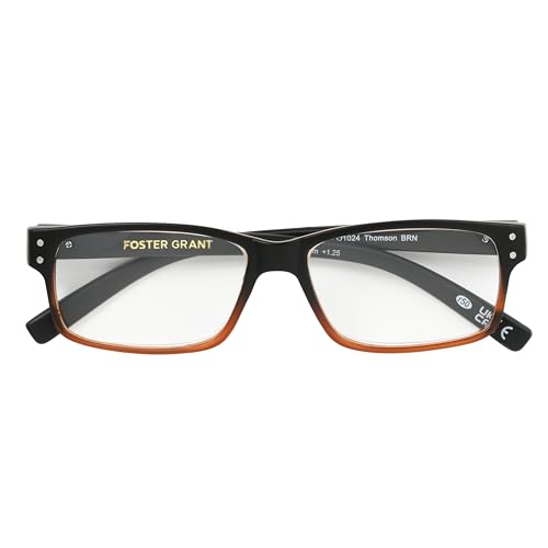 Foster Grant Men's Thomson Square Reading Glasses
