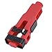FILFEEL Door Mortise Tool for Easy Installation of 3/4in and 3/8in Latches - Impact Proof and User Friendly Red Design