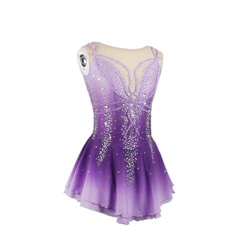 ZAGITOVA Vestido de patinação artística feminino meninas saia patinação no gelo desempenho competiçã