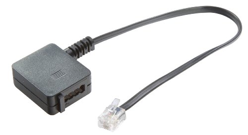 Vivanco Telefonadapter (TAE-F Kupplung - RJ 11 Stecker)