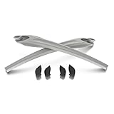 Oakley unisex adult Aoo9188kt Flak 2.0 Xl Ear Sock and Nose Pad Accessory Kit, White, One Size US