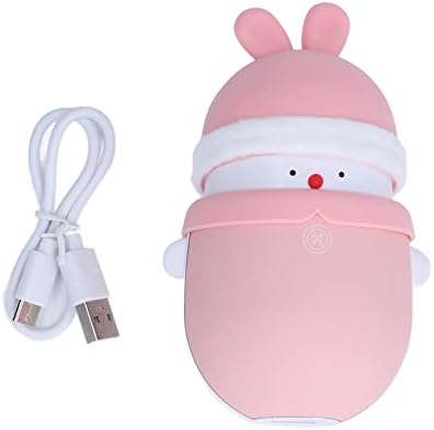 Masyrt Portable Hand Warmer, 6000mAh 2-Level Adjustable Power Bank with Cute Rabbit Shape for Outdoor - 5