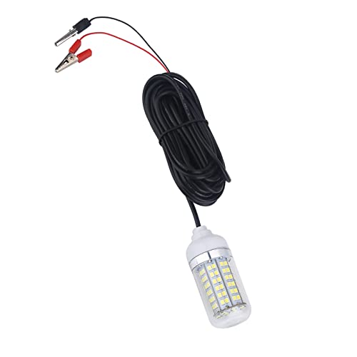 Fydun 12V Outdoor LED Submersible Underwater Night Fishing Light Lamp Applied Family (White Light)