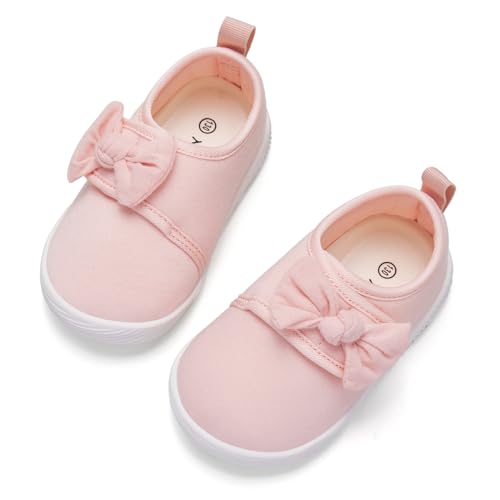 MORENDL Baby First Walking Shoes Toddler Slip On Shoes Infant Mesh Breathable Sneakers3