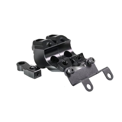 Riser guidon MT07 2021 rehausse décalée et repositionnement de compteur de vitesse avec collier