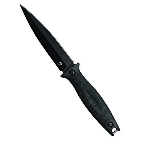 Kershaw Secret Agent (4007); Faca de bota ocultável com lâmina de aço 8Cr13MoV de 11 cm; com bainha