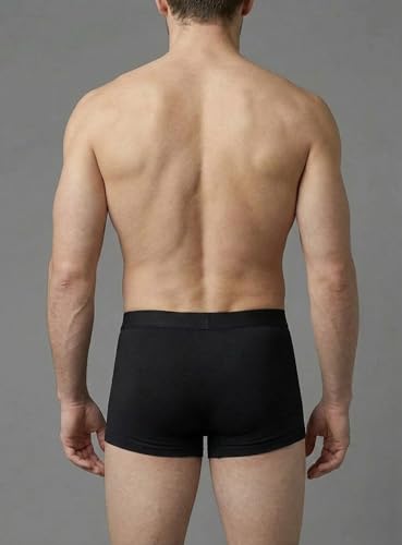 Image of dockstreet Ultra Soft, 100% Cotton Smooth Boxer Brief Comfortable Stretchable /Soft Fabric Brief Trunk Styled Underwear for Men