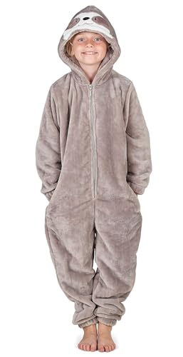 Kinder Fleece Onesie Mit Kapuze - Kuscheliger Overall Für Jungen & Mädchen