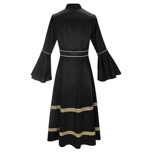 Clergy Robes Women Minister Pastor Clergy Church Robe Flared Sleeves Mass Vestments3