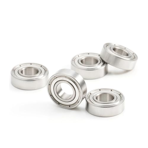 Rodamientos híbridos de cerámica SF699zz 9x20x6 mm con brida en acero inoxidable pack de 10