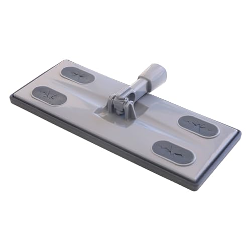 MAYA Mopa Atrapapolvo Gris. 27 x 11 cm. Incluye 10 Recambios. Limpieza Eficiente en Superficies Lisas.