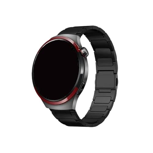 [LOKLNEYK] 22mm�����ԃ`�^���x���g�ɓK������Huawei Watch 4/3 Pro GT5/4/3 Pro 46mm/Amazfit Balance GTR 4/3/2 47mm(Black,22mm)