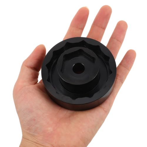 Douille pour écrou d'axe de roue en acier noir robuste et durable