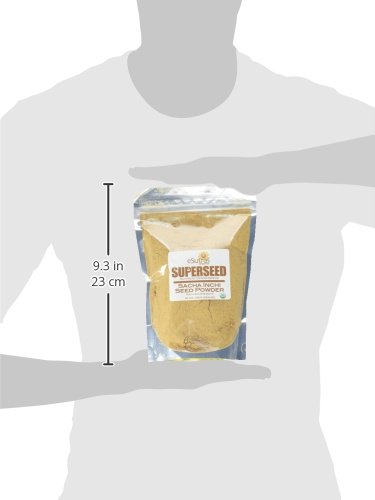 image for eSutras Organics Toasted Sacha Inchi Whole Seed Powder Cold Milled., 1