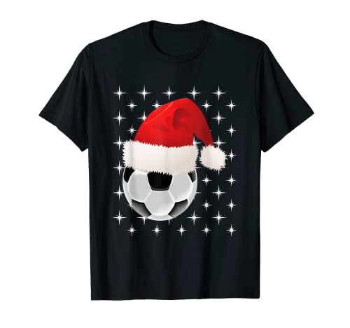 Santa Claus - Gorro divertido de fútbol Camiseta