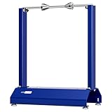 VIVOHOME Motorcycle Bike Wheel Balancer, Rim Tire Alignment Balancing Tools for Most Motorcycles and Sport Dirt Bikes with Adjustable Centering Cones, Blue