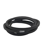 144959 532144959 Deck Belt Fits Craftsman LT1000 LT2000 LT3000 42'' Lawn Mower Repalce 138255 130801 532138255 160855 24690 144959D Husqvarna Poulan AYP (1/2' X 95')